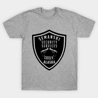 Semanski Security Services Northern Exposure Cicely Alaska T-Shirt